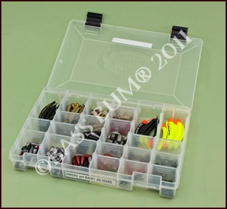 Lure PVC Bags Fishing Soft Bait Binder Spinnerbait Storage Jig Weight Tackle  Box