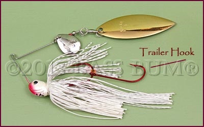 How to tie a stinger hook to fishing line! #shorts 
