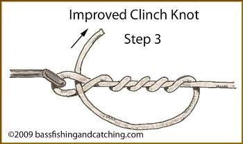 Improved Clinch Knot - How to tie an Improved Clinch Knot