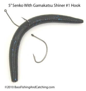 Yum Dinger Senko 5 Inch Worms with Attractant, 8 Worms Per Package