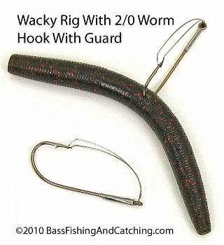 20Pcs/bag Wacky Hook Worm Wacky Rig Lure Soft Bait Drop-shot Rig
