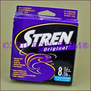 Stren Original Clear Blue Fluorescent Monofilament Line 